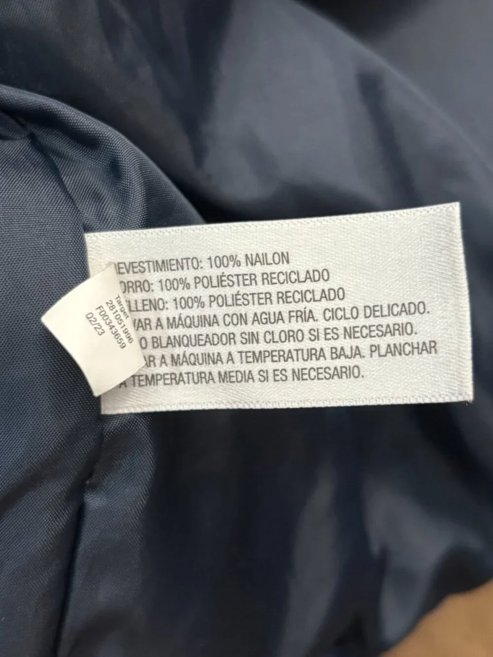 Goodfellow & Co Men’s Blue Lightweight Water Resistant Puffer Jacket M